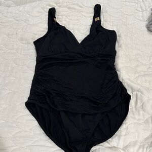 Lauren Ralph Lauren Black One Piece Black Swimsuit